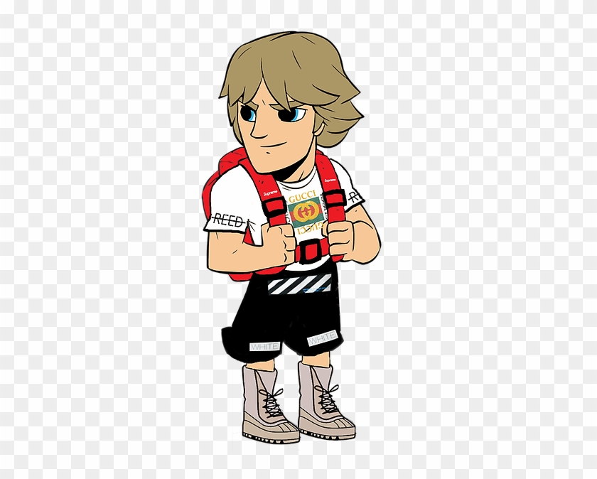 Luke X Streetwear X Reed - Cartoon #1674608