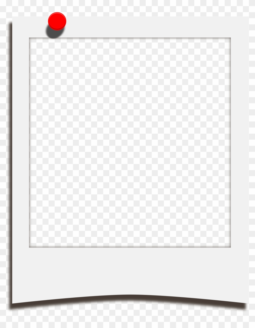 19 Clip Photo Polaroid Frame Huge Freebie For Powerpoint - Polaroid Template With Clip #1674636