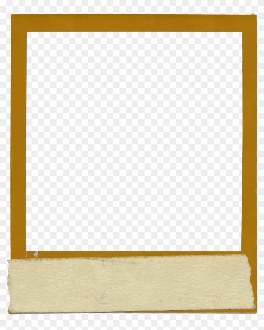Vintage Polaroid Frame Png - Old Polaroid Frame Transparent #1674643