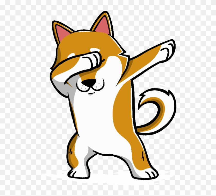 Shiba Inu Dabbing Color Changing Mug Funny Doge Meme - Dabbing Shiba Inu #1674889