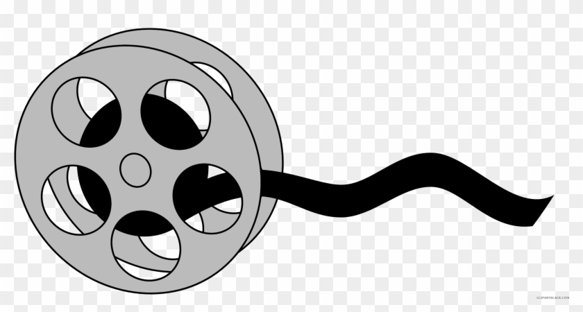 Movie Tools Free Black White Clipart Images Clipartblack - Nikumaroro Island #1675007