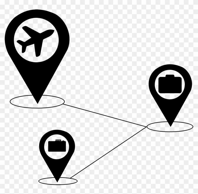 Clipart Library Stock Travel Template Management - Vacation Clipart Black And White #1675702