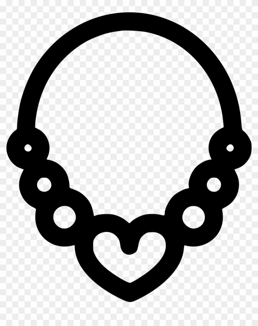 Necklace Clipart Svg - Circle #1675797