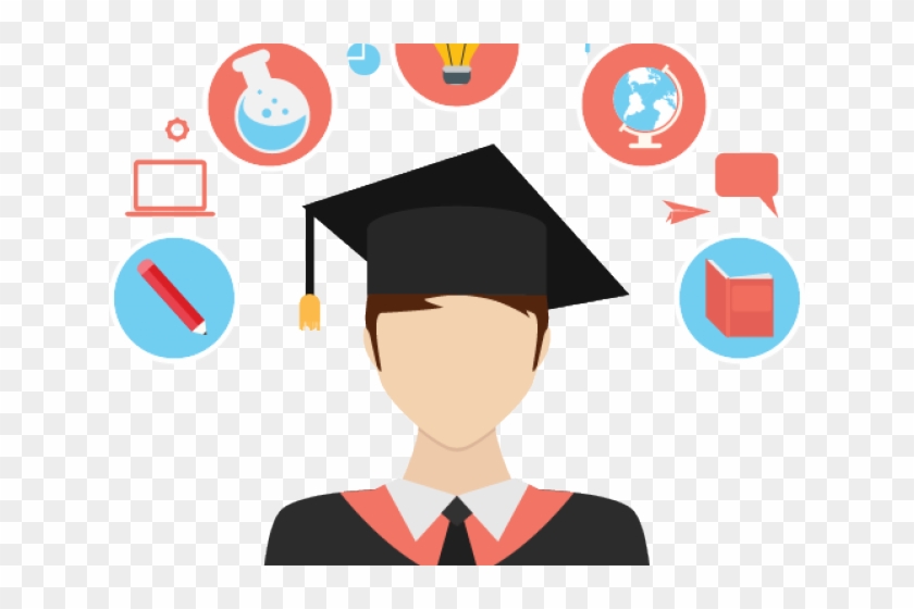 Dream Clipart Student - Academic Vector #1675913