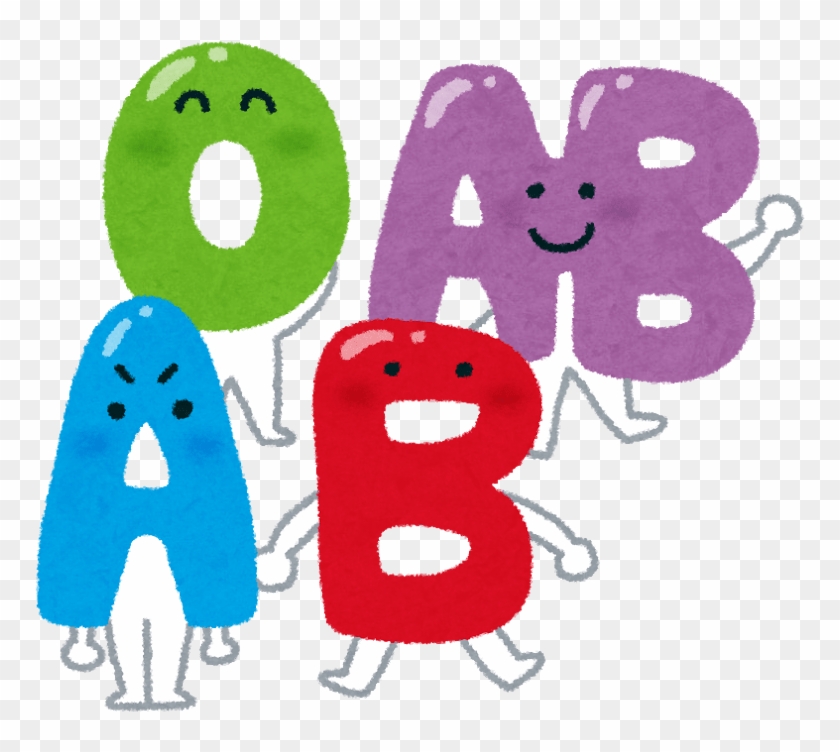 Blood Groups - Cartoon #1676030
