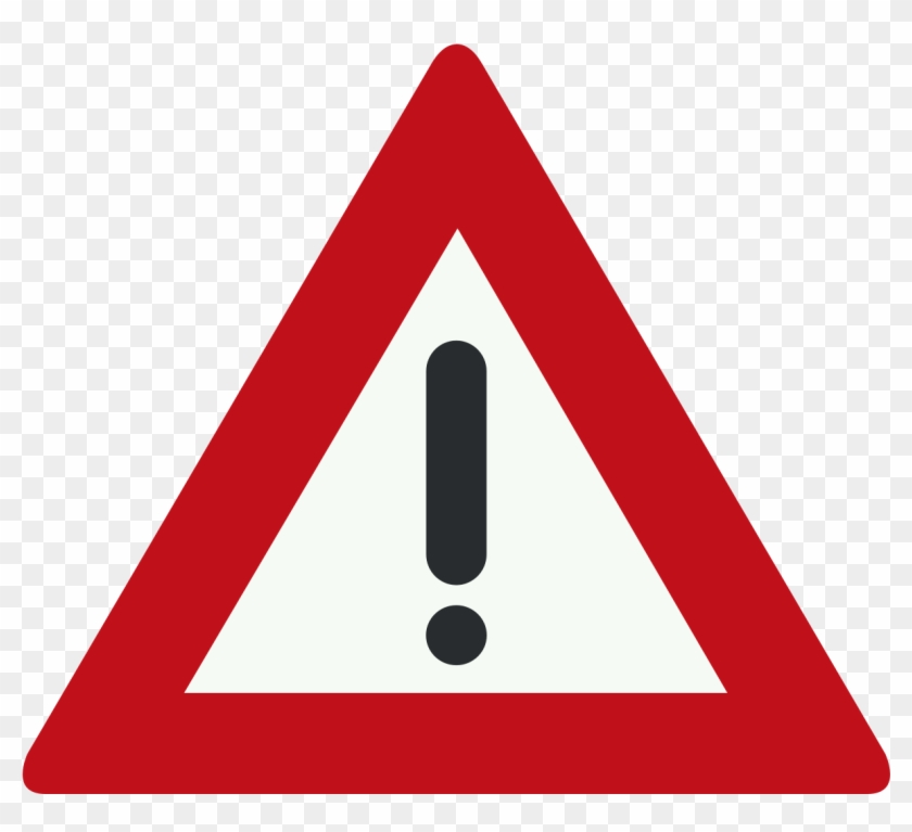 Warning Sign Clipart - Warning Sign Png #1676465