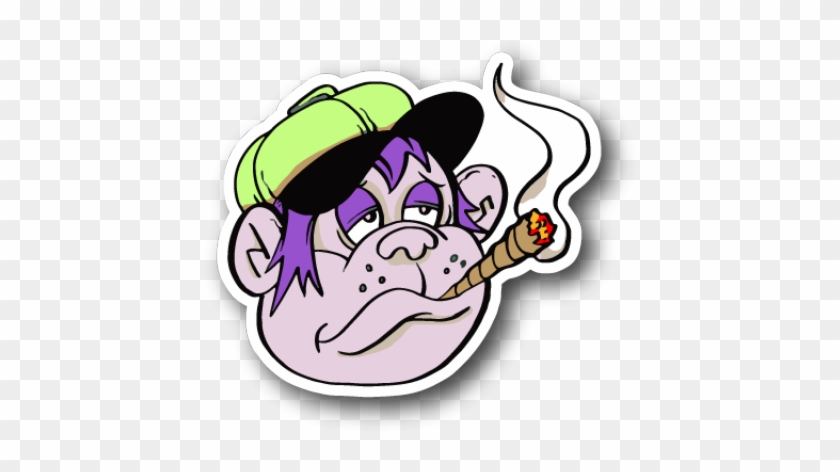 Weed Clipart Joint Smoke - Cartoon A Blunt Smoke #1676607