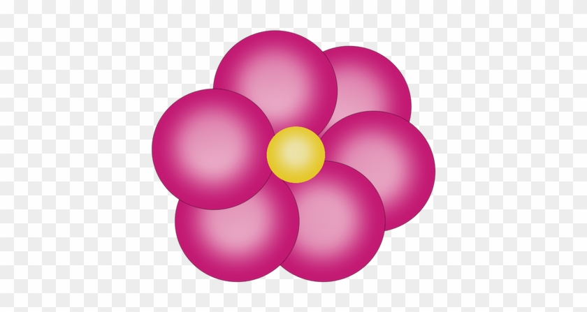 Pink Circle Flower By Willowspov - Illustration #1677097