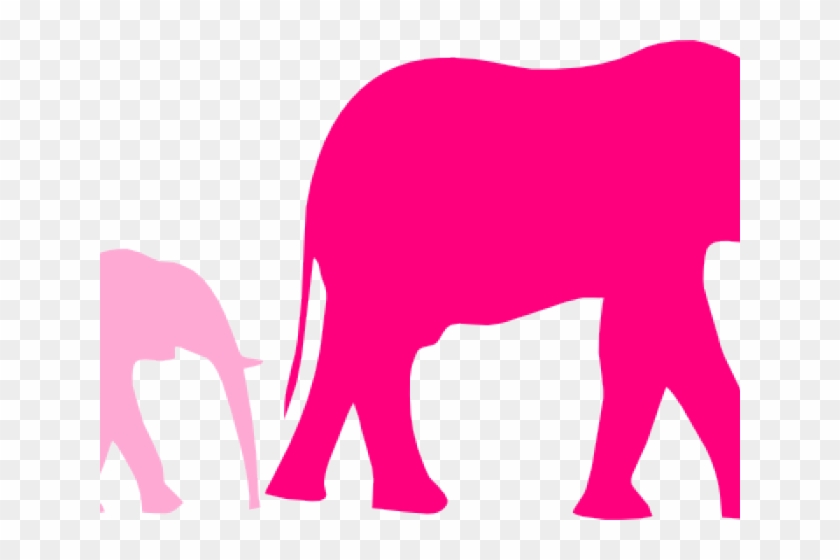 Zebra Clipart Mommy Baby - Elephant Clip Art #1679104