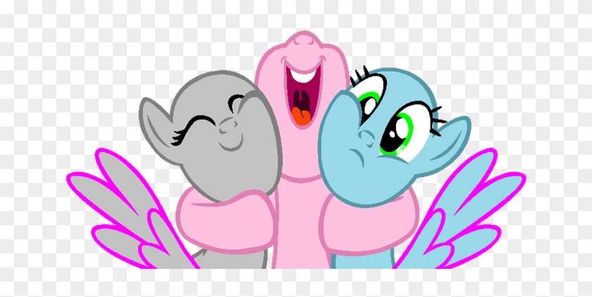 Mlp 3 Friends Base #1679295