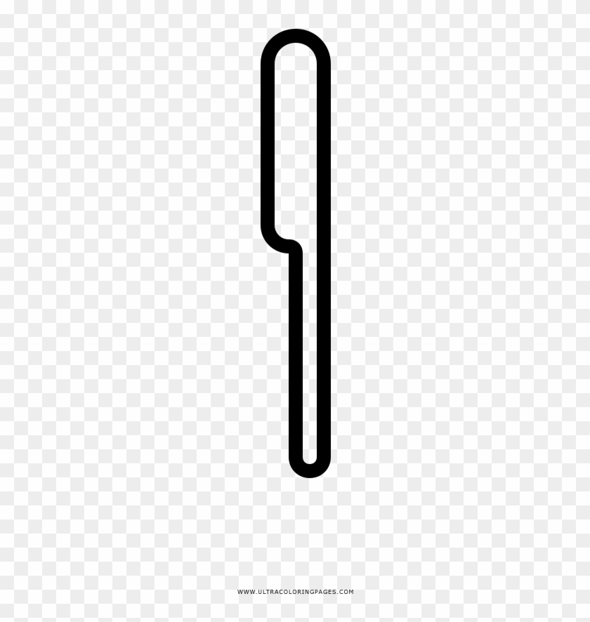Butter Knife Coloring Page - Butter Knife Coloring Page #1679480