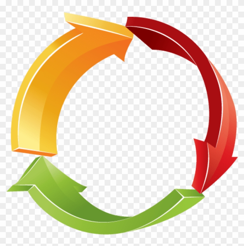 Free Png 3d Circular Arrow Png Image With Transparent - 3d Circular Arrow Png #1679719