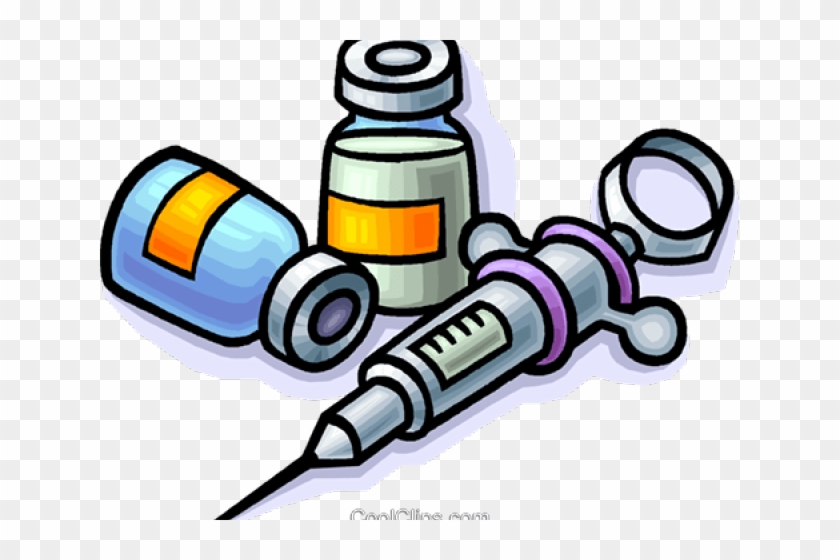 Medicine Clipart Needle - Medicine Clipart Needle #1679927