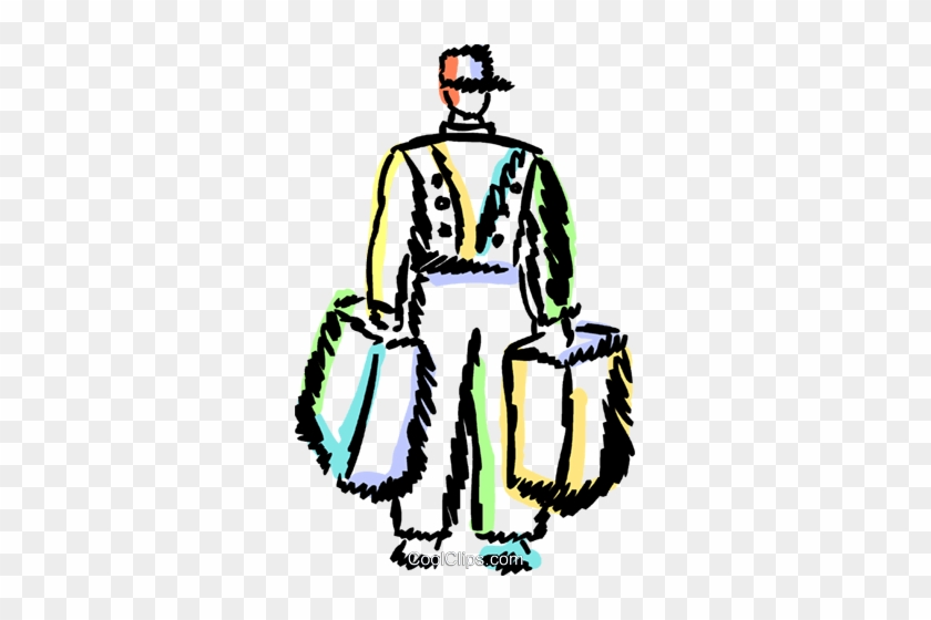 Bellboys Bellhops And Bell Captains Royalty Free Vector - Bellboys Bellhops And Bell Captains Royalty Free Vector #1680167