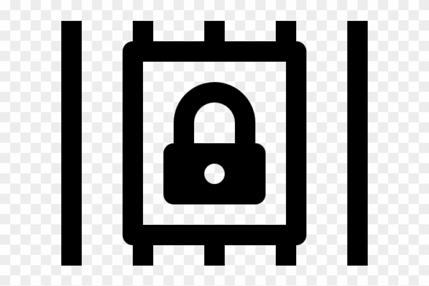 Lock Clipart Jails - Lock Clipart Jails #1680942