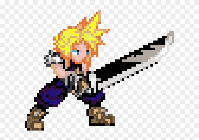 White Cloud - Final Fantasy 7 Pixel Art #1680968
