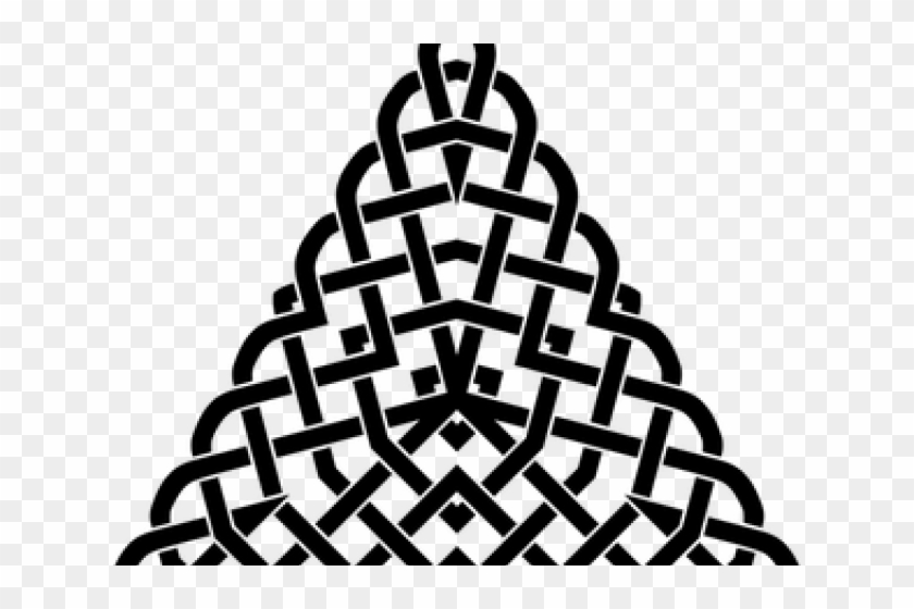Celtic Knot Clipart Long - Triangle Celtique Png #1681007