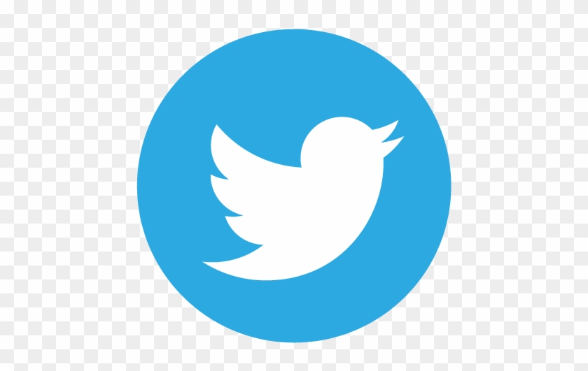 Drop Us A Message At - Youtube Round Icon Blue #1681015