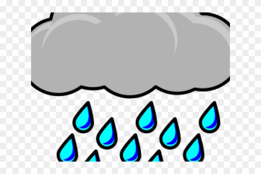 Rain Clipart Tag Ulan - Nube Con Lluvia Png #1681873