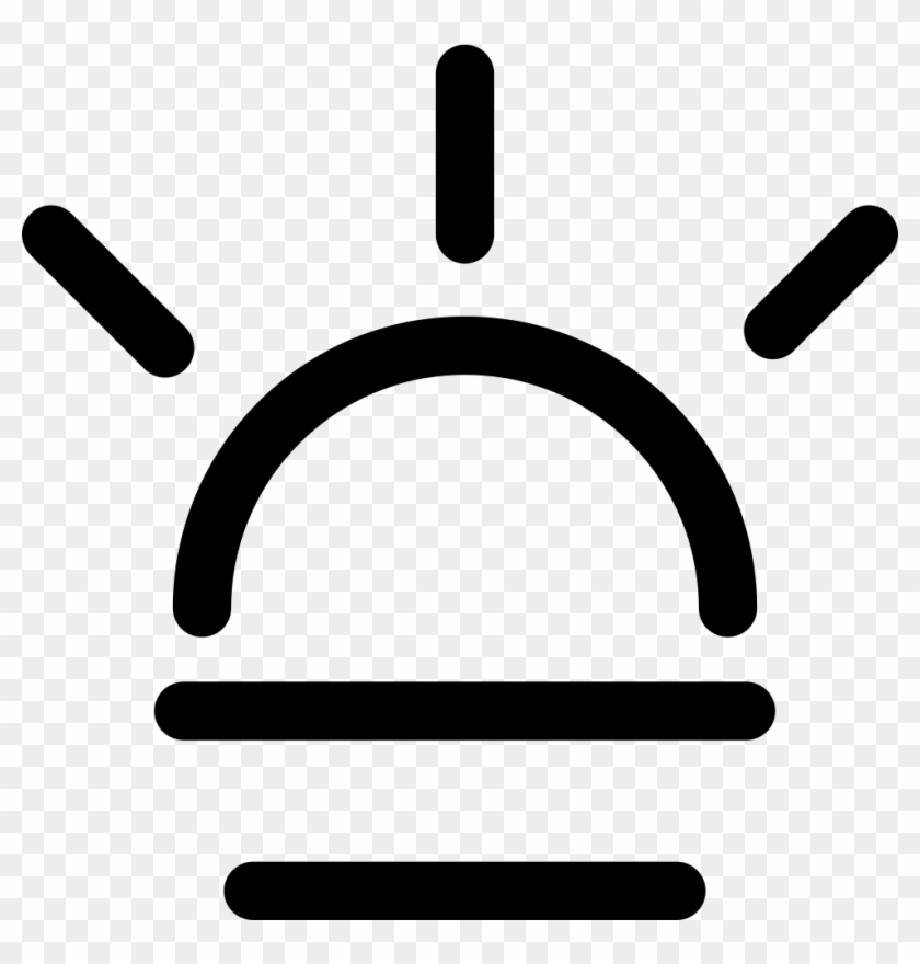 Sunrise Or Sunset Comments - Sunset Symbol #1681957