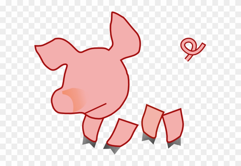 Fat Pig 1 Clip Art At Clker - Pig Clip Art #257251