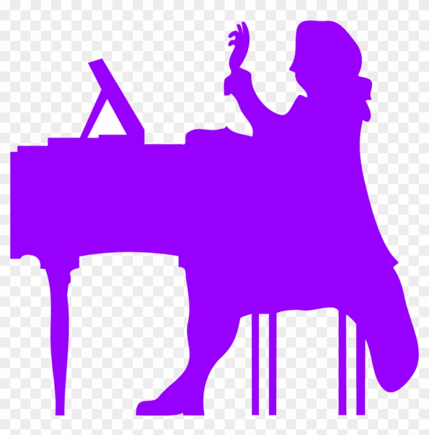 Piano Silhouette Clip Art Transparent - Baldassare Galuppi: 6 Sonaten #257368
