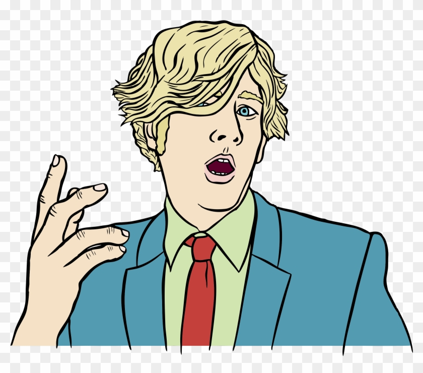 Jennings Explaining Stuff - Man Talking Clip Art #257450