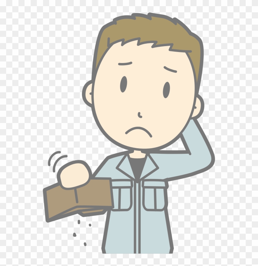 Medium Image - お金 が ない イラスト #257483