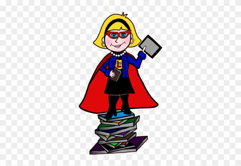 Library Girl Fighting Against Zombie Librarians Everywhere - Animated Librarian #257898