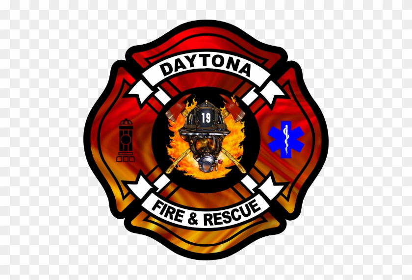 Reflective Fire Department Custom Decal - Tirecoverpro Fire Fighter Hero With Oxygen Mask #258479