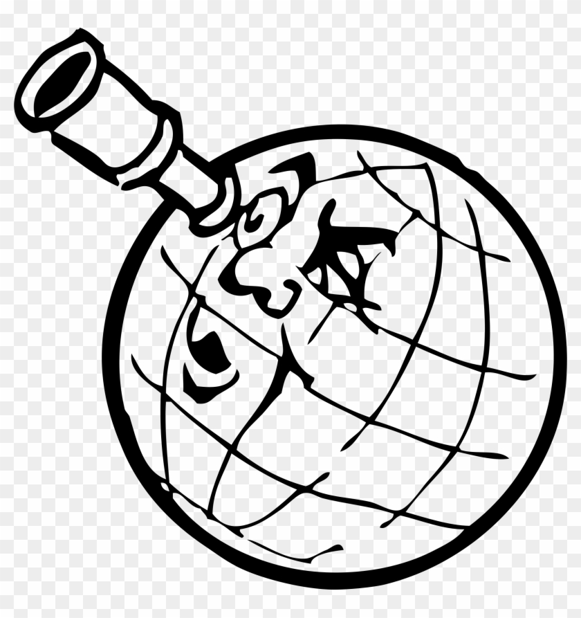 Big Image - Earth Outline Cartoon #258747