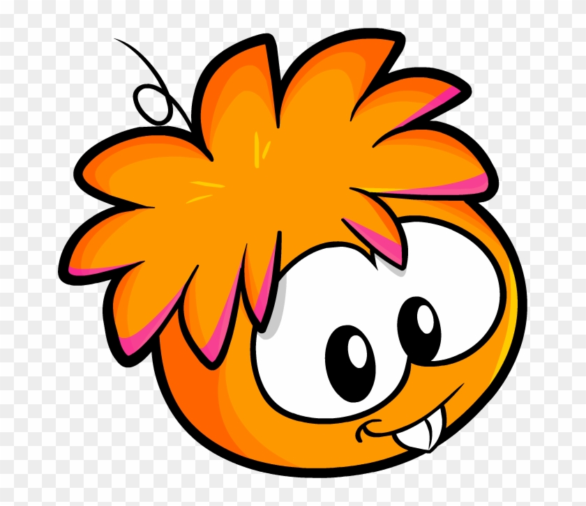 Club Penguin Clip Art - Club Penguin Orange Puffle #258976