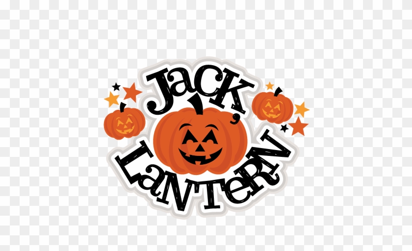 Jack O Lantern Title Svg Scrapbook Cut File Cute Clipart - Jack O Lantern Font #258986