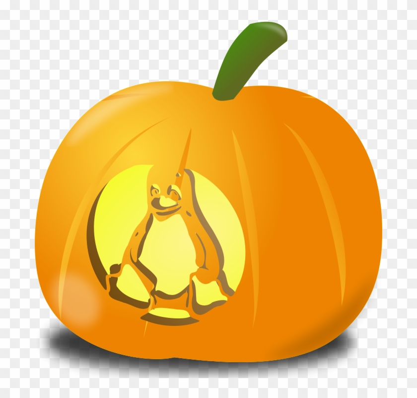 Free Jack O Lantern Carving Free Halloween 9 Free Tux - Custom Smiling Jackolantern Shower Curtain #258987