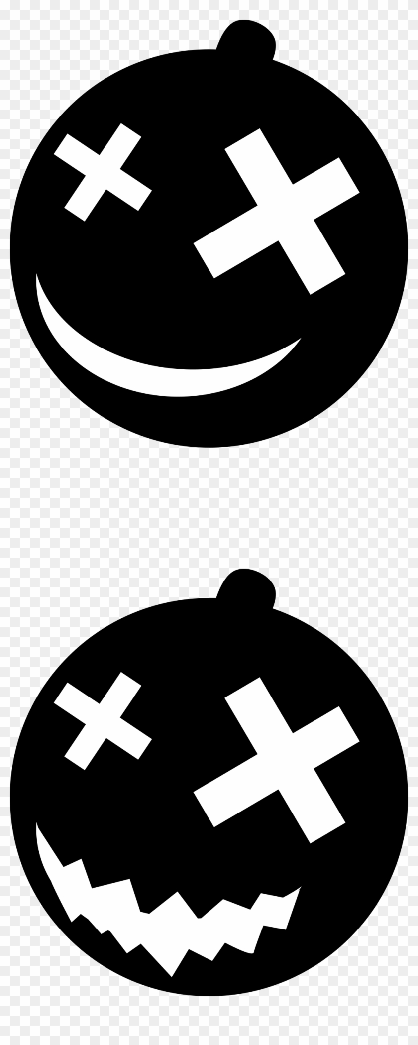 Clipart - Black Halloween Pumpkin Silhouette Png #259061