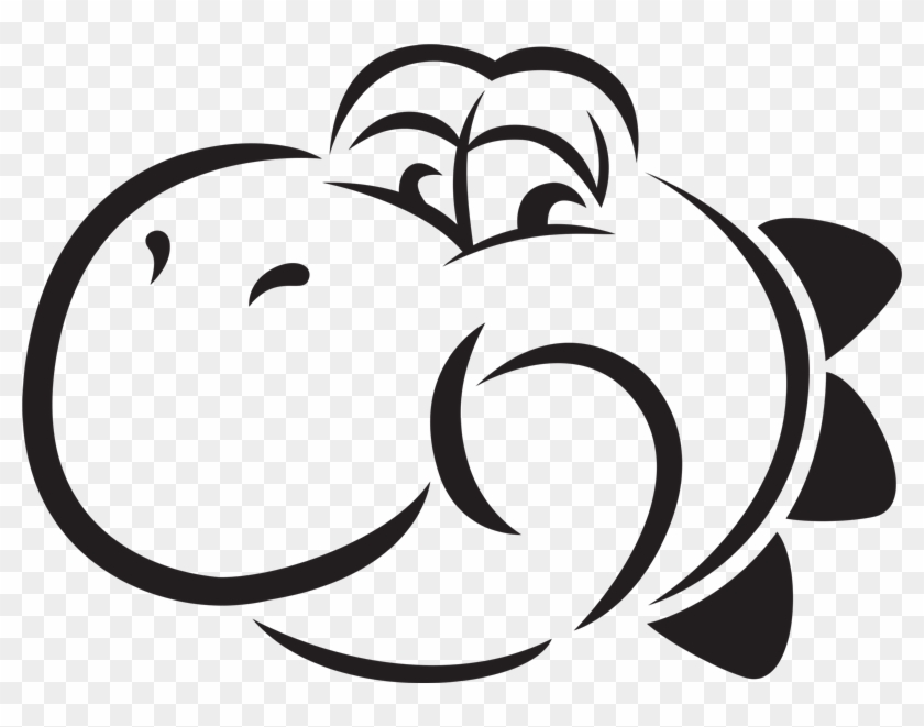 Yoshi Cookie Jack O Lantern Template By Memimouse - Yoshi Pumpkin Carving Stencil #259358