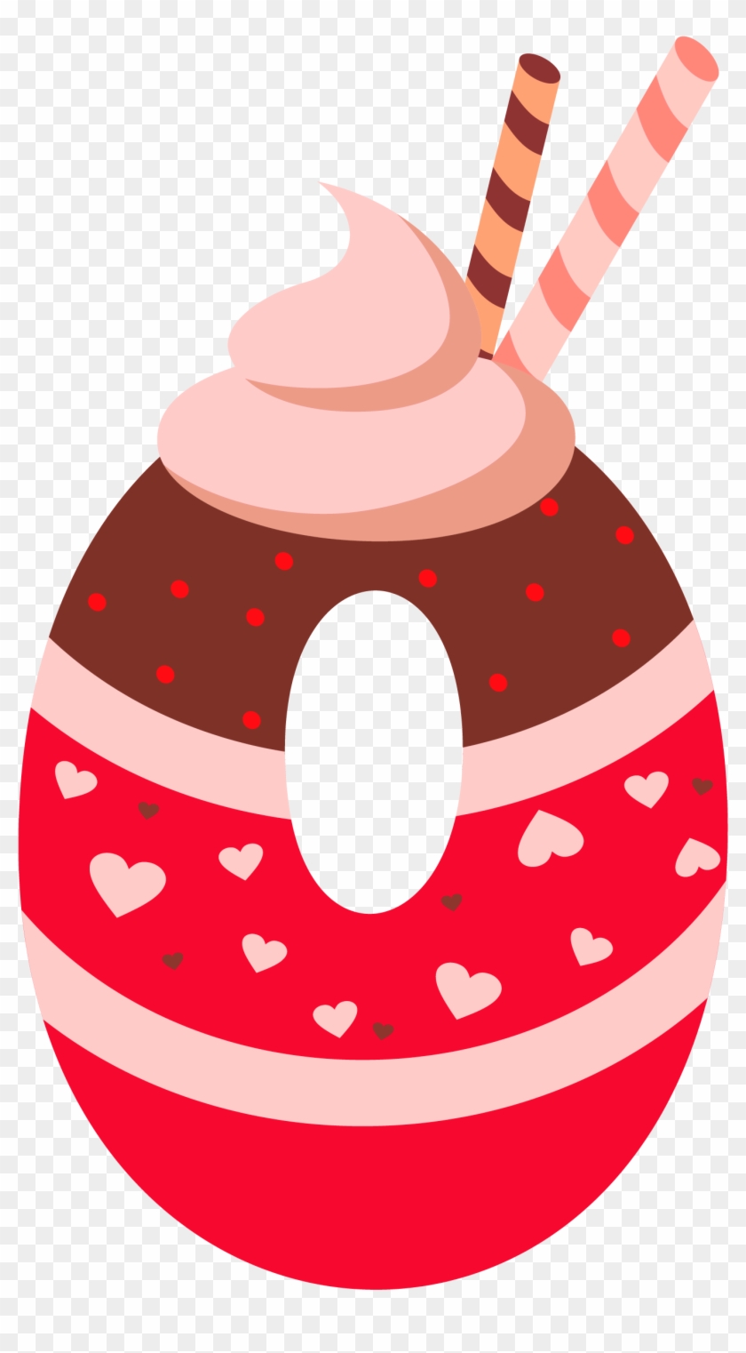 Sweet Number Zero Png Clipart Image - Sweet Number Png #259406