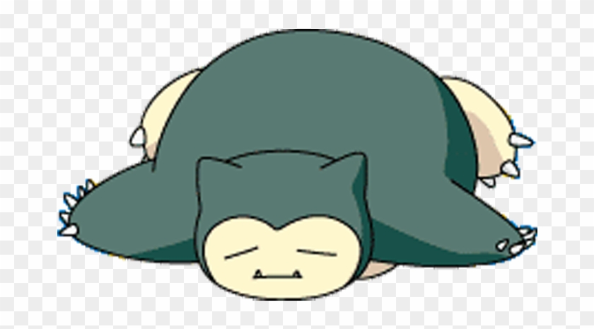 The Ghost Of Snorlax - Snorlax Sleeping Png #259494