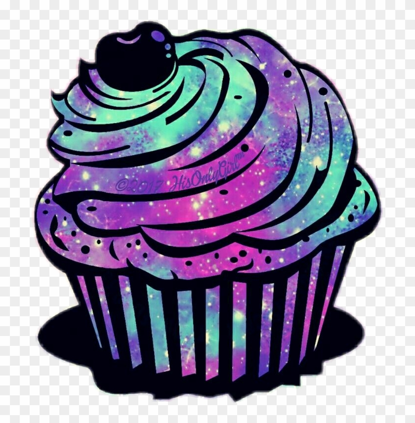 Galaxy Clipart Cupcake - Poze Cute De Fundal #1682993