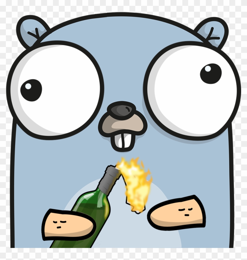 Pink Gopher Golang #1683156