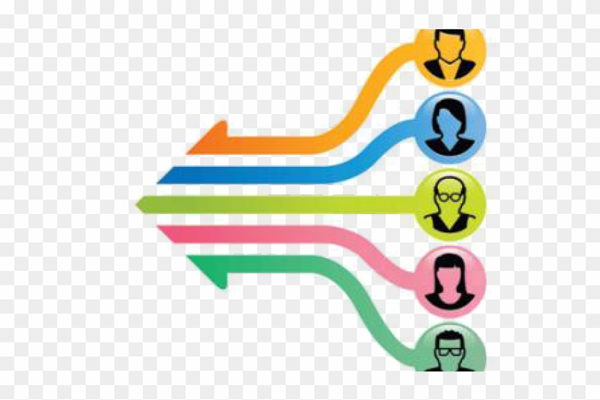 Stock Market Clipart Commodity Market - Multiple Arrows In And Out #1683404