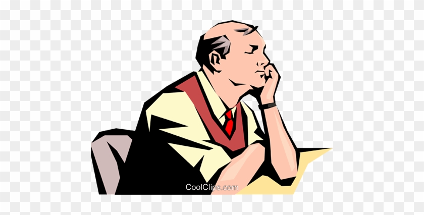 Businessman Royalty Free Vector Clip Art Illustration - Illustration #1683452
