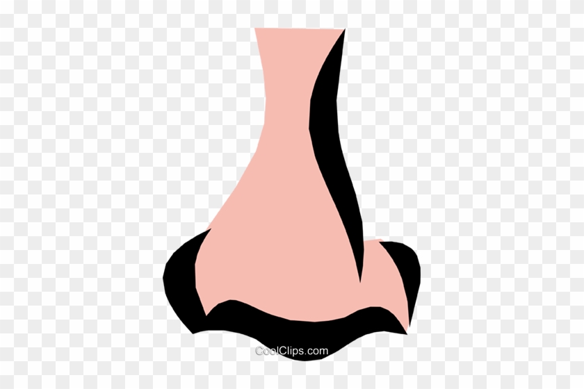 Nose Royalty Free Vector Clip Art Illustration - Nariz Desenho Png #1683657