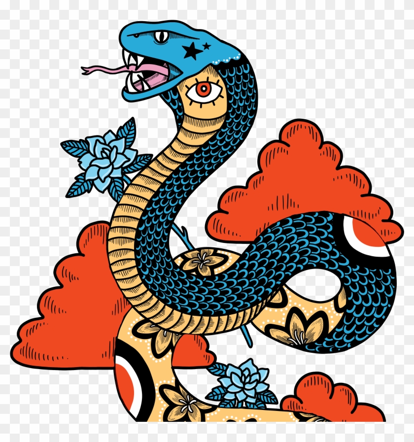 King Cobra - Cartoon #1684297