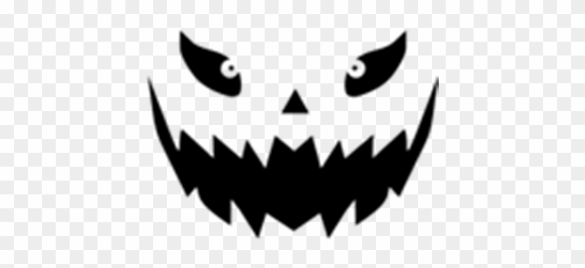 Really Scary Halloween Roblox - Scary Pumpkin Face Png #1684325
