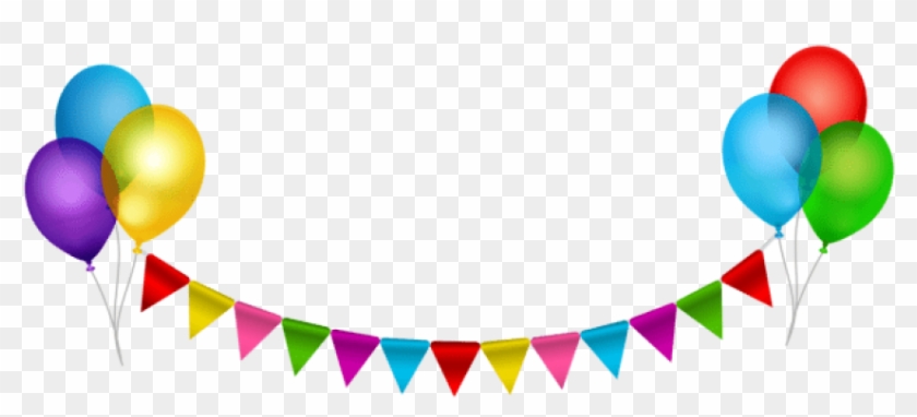 Party Transparent - Wall Hanging Birthday Decoration #1684391