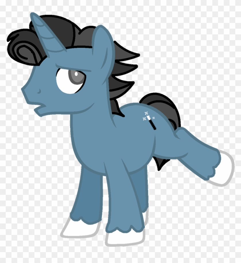Frigid Hex By Moonlightthegriffon - My Little Pony Unicorn Male #1684575