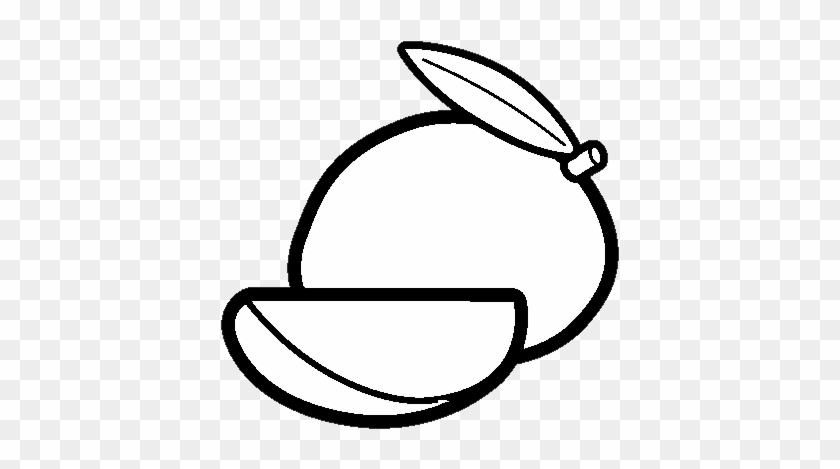 Mango Coloring Page - Mango Para Pintar #1684584