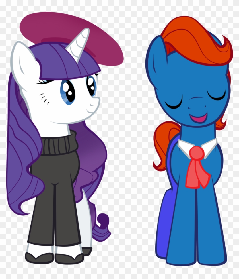 Petraea, Beatnik Rarity, Beret, Clothes, Earth Pony, - Cartoon #1685281