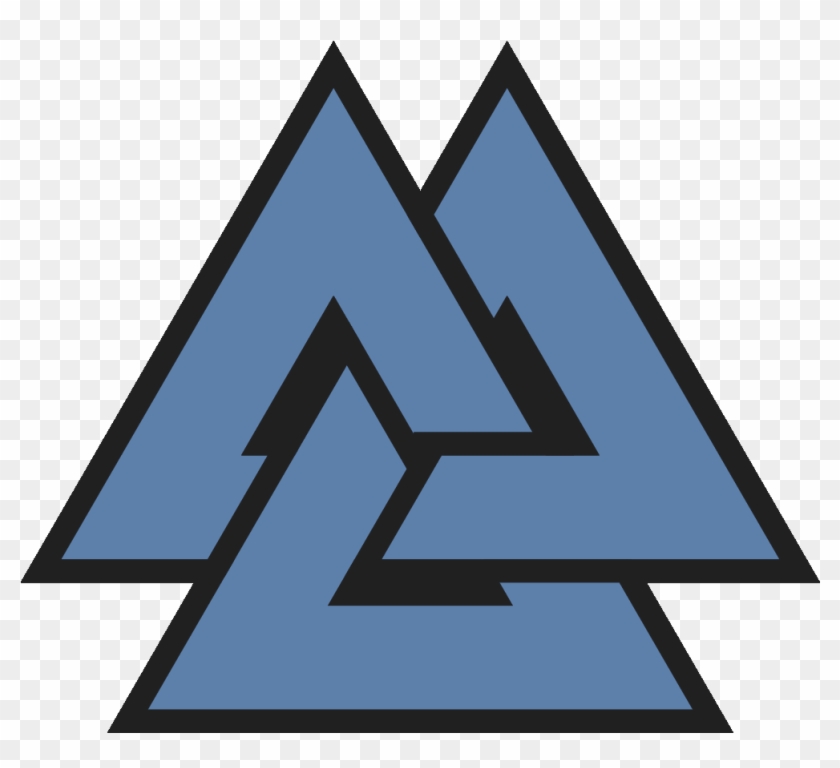 Old Symbol Norse Triquetra Odin Valknut Clipart - Symbol For Brotherhood #1685675